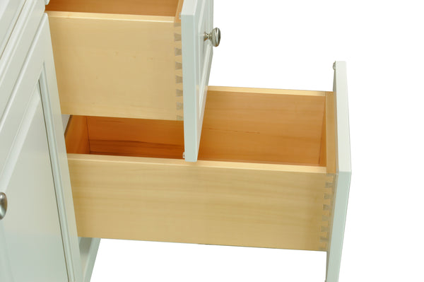 54" Antique White Damian Vanity Base Only