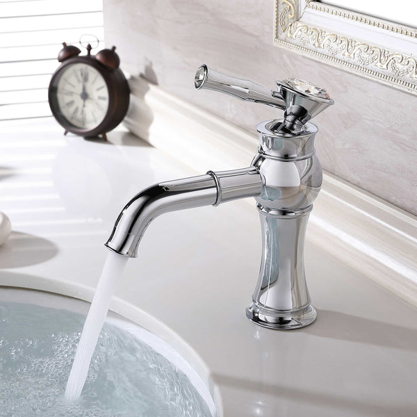 VANITY 24" SOLID WOOD in Grey with quartz top and sink and faucet $ 500