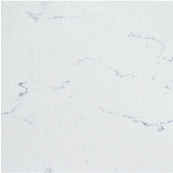 36" White Damian Vanity with Carrera Quartz