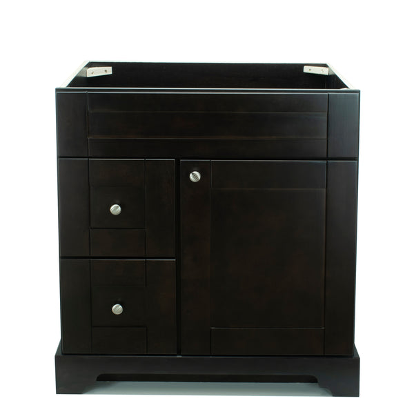 30" Espresso Damian Vanity Base Only