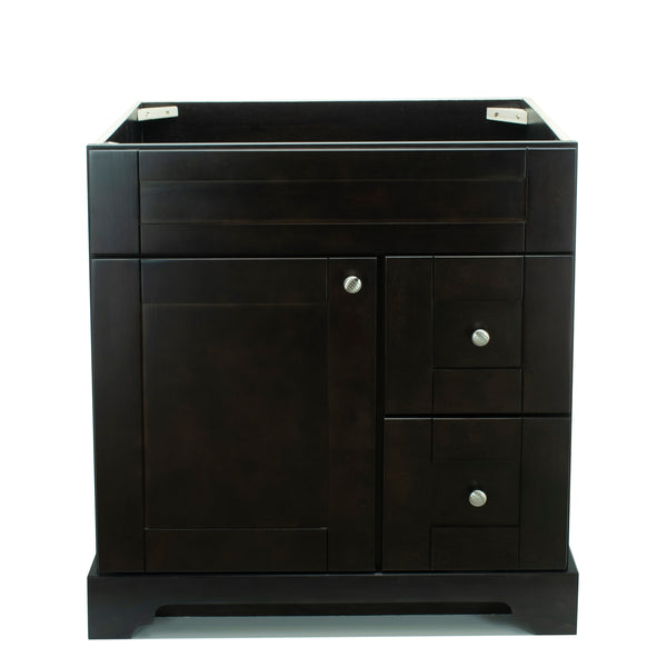 30" Espresso Damian Vanity Base Only