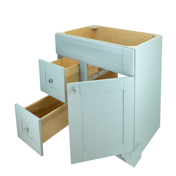 24" Grey Damian Vanity Base Only