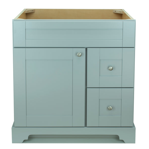 30" Grey Damian Vanity Base Only