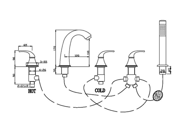 Sam Roman Tub Faucet