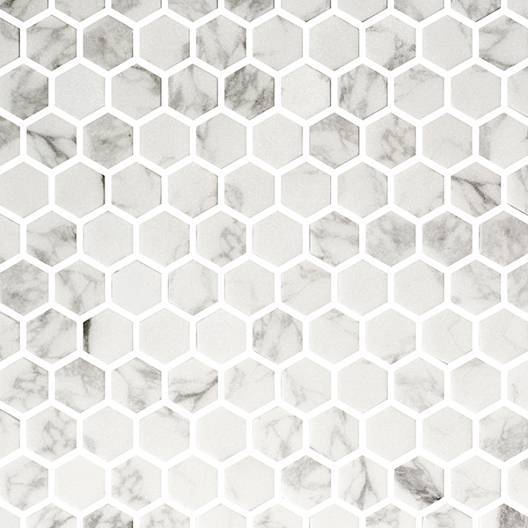Marble Hexagonal Mosaic Tiles