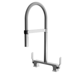 Skyridge Collection Kitchen Faucet with Spring Spout and Magnetic Spray Head