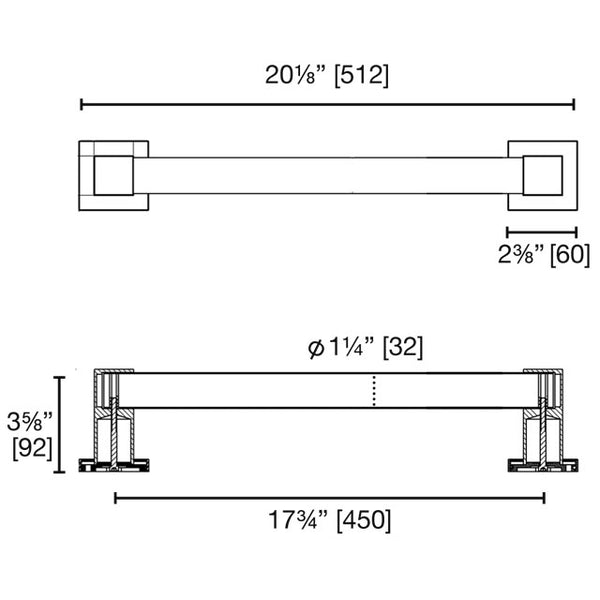 Safety Bar - Straight 20 S3218ADA