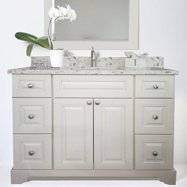 48" Antique White Damian Vanity Base Only