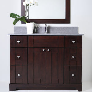 42" Espresso Damian Vanity Base Only