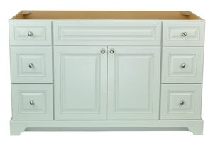 54" Antique White Damian Vanity Base Only