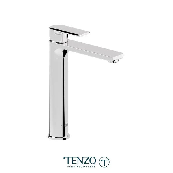 Delano-Tall-Single Hole Lavatory Faucet With Drain