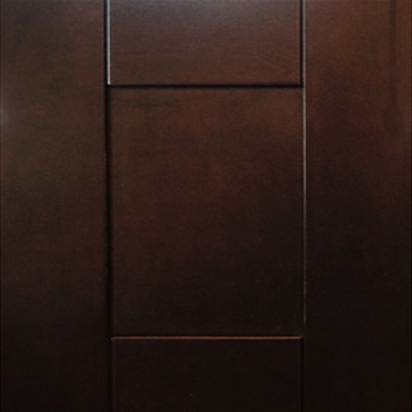 36" Espresso Damian Vanity with Milky Way Quartz