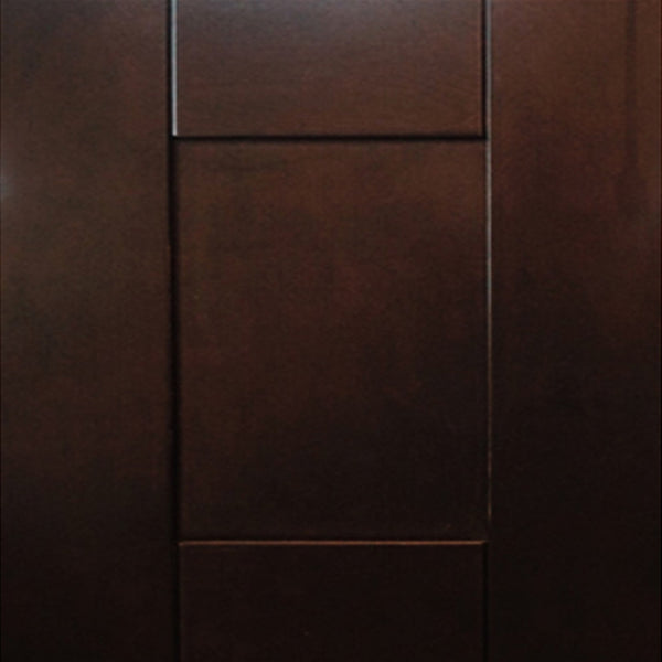 24" Espresso Damian Vanity with Carrera Quartz