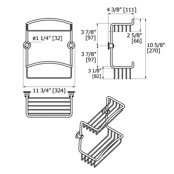 Double Wire Basket 9107