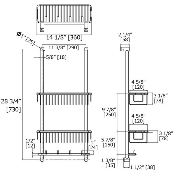 Hanging Wire Basket 9111