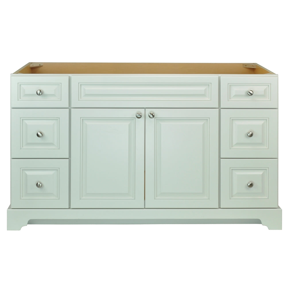 60" Espresso Damian Vanity with Moonlight Black Quartz