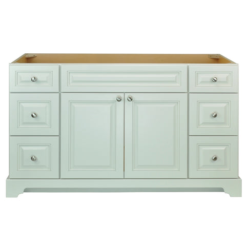 60" Antique White Damian Vanity Base Only