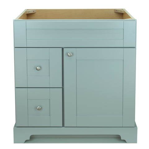 30" Grey Damian Vanity Base Only