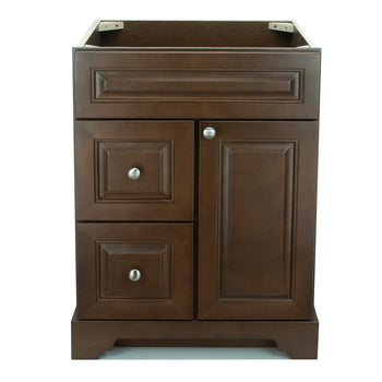 24" Royalwood Damian Vanity with Classique Calcutta Quartz