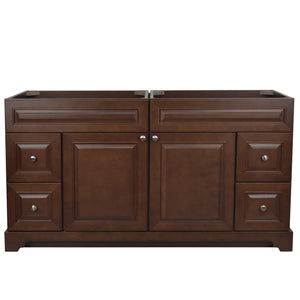 72" Royalwood Damian Vanity with Silk White Quartz
