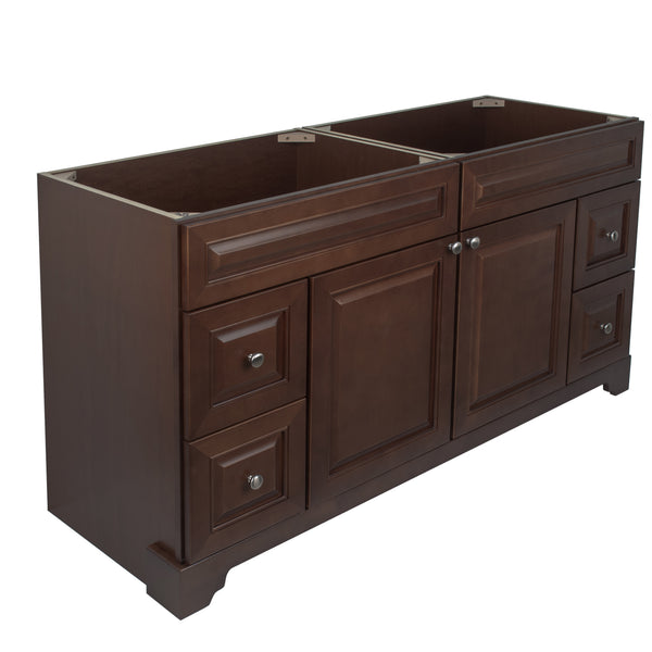 72" Royalwood Damian Vanity with Topaz Quartz