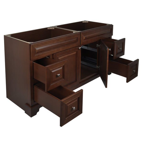 72" Royalwood Damian Vanity with Topaz Quartz