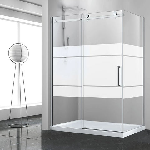 Bellini Corner Frameless Shower Door