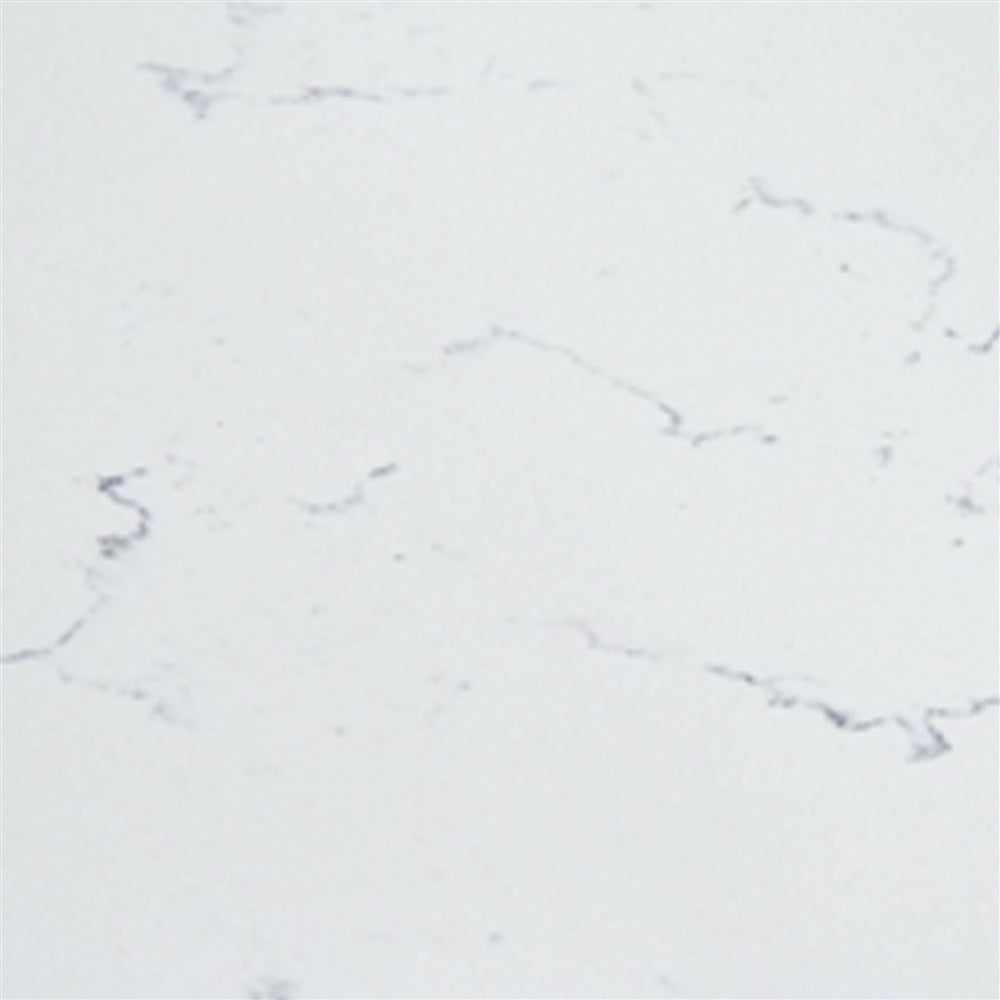 Carrera Quartz Countertop Square Sink