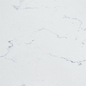Carrera Quartz Countertop Square Sink