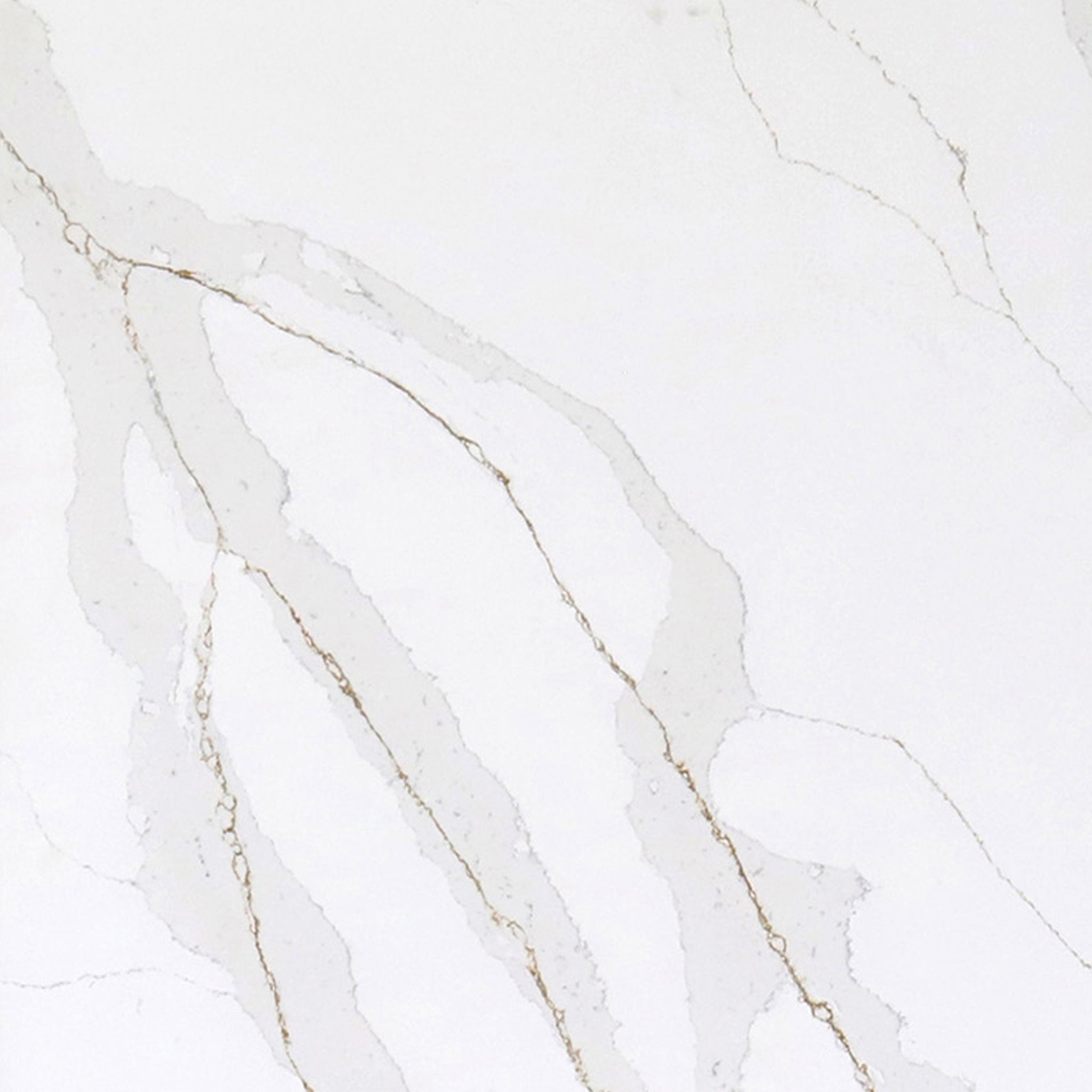 Classique Calcutta Quartz Countertop Square Sink