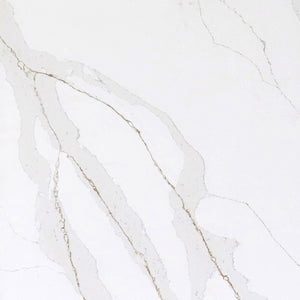 Classique Calcutta Quartz Countertop Square Sink