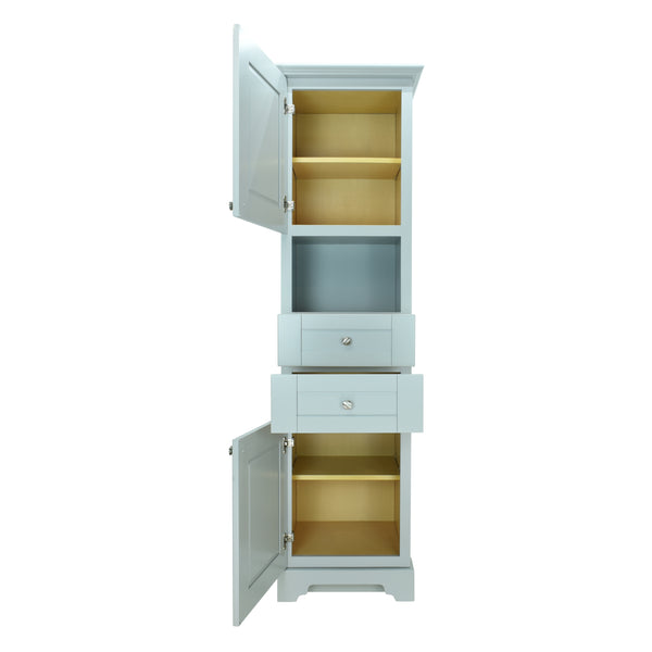 Grey Damian Linen Cabinet