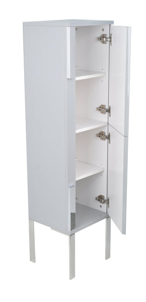 David Parisian Grey Side/Linen Cabinet