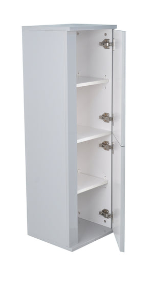 David Parisian Grey Side/Linen Cabinet