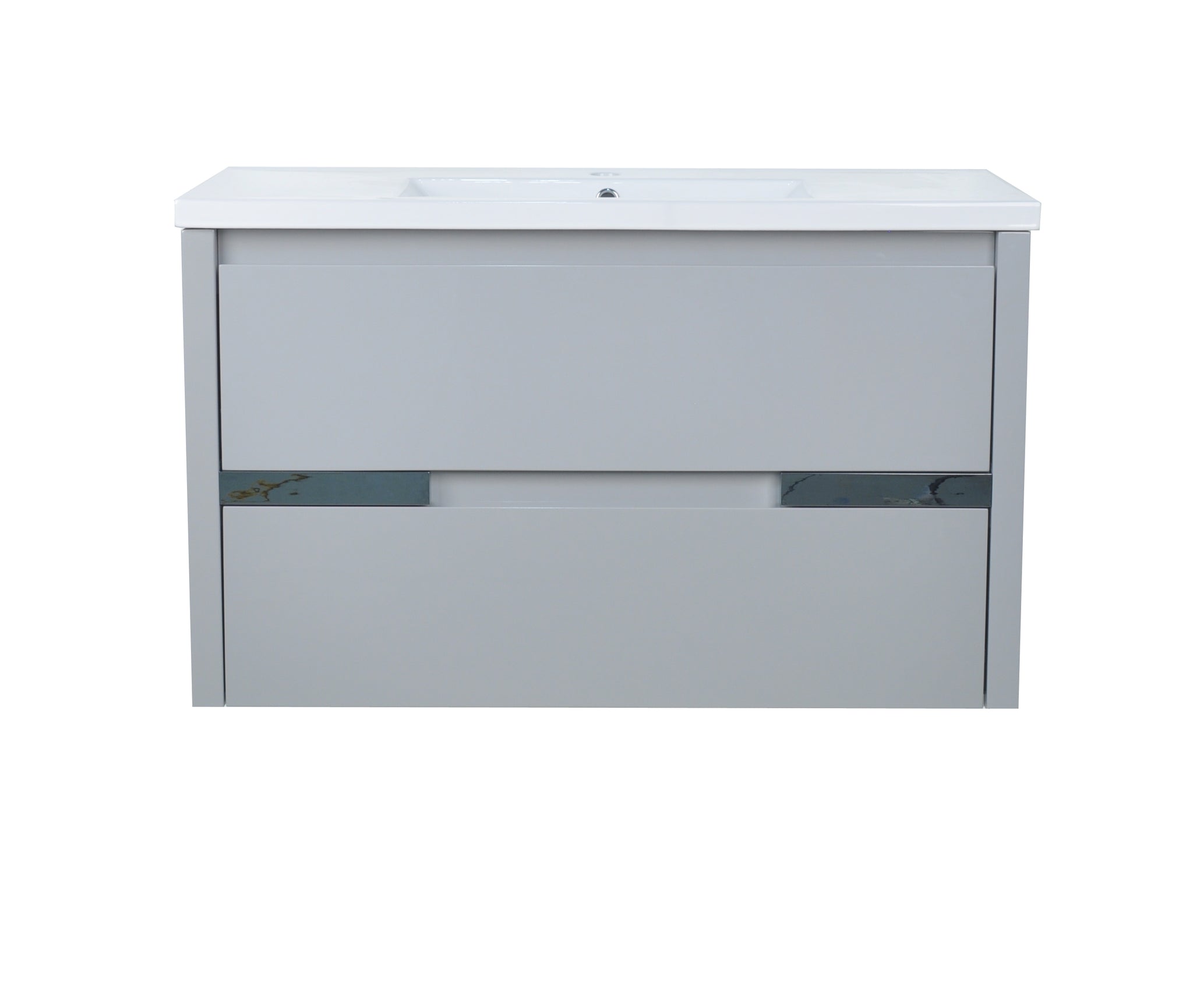 40" David Parisian Grey Vanity