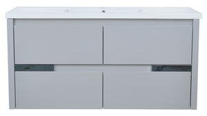 48" David Parisian Grey Vanity