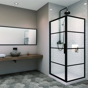 Materia Corner Shower Door