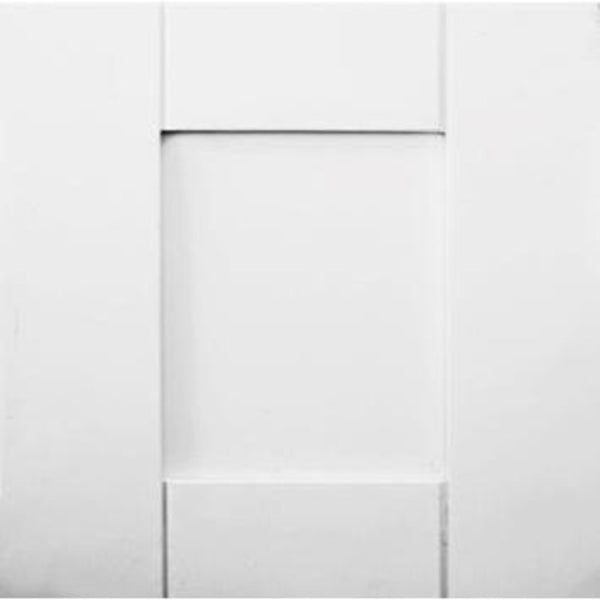 72" White Damian Vanity with Topaz Quartz