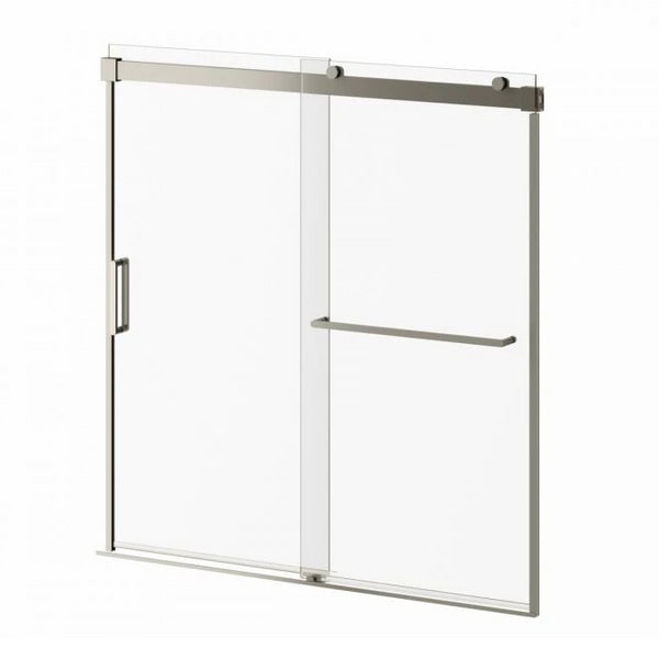 Akcess 60” X 60” Sliding Shower Door For Bathtub