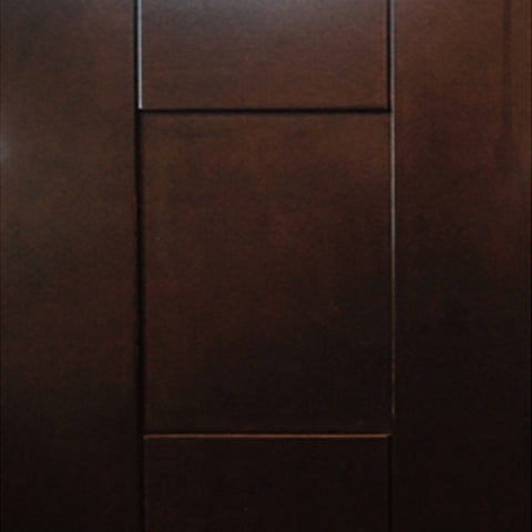 72" Espresso Damian Vanity with Topaz Quartz