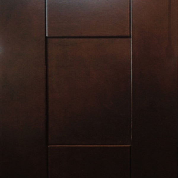 60" Espresso Damian Vanity with Milky Way Quartz