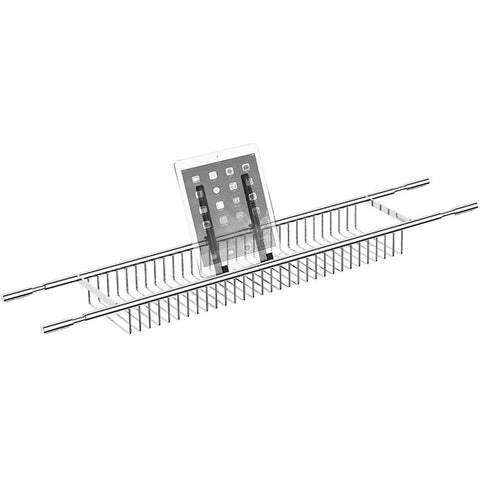 Polished Stainless Steel Bathtub Caddy
